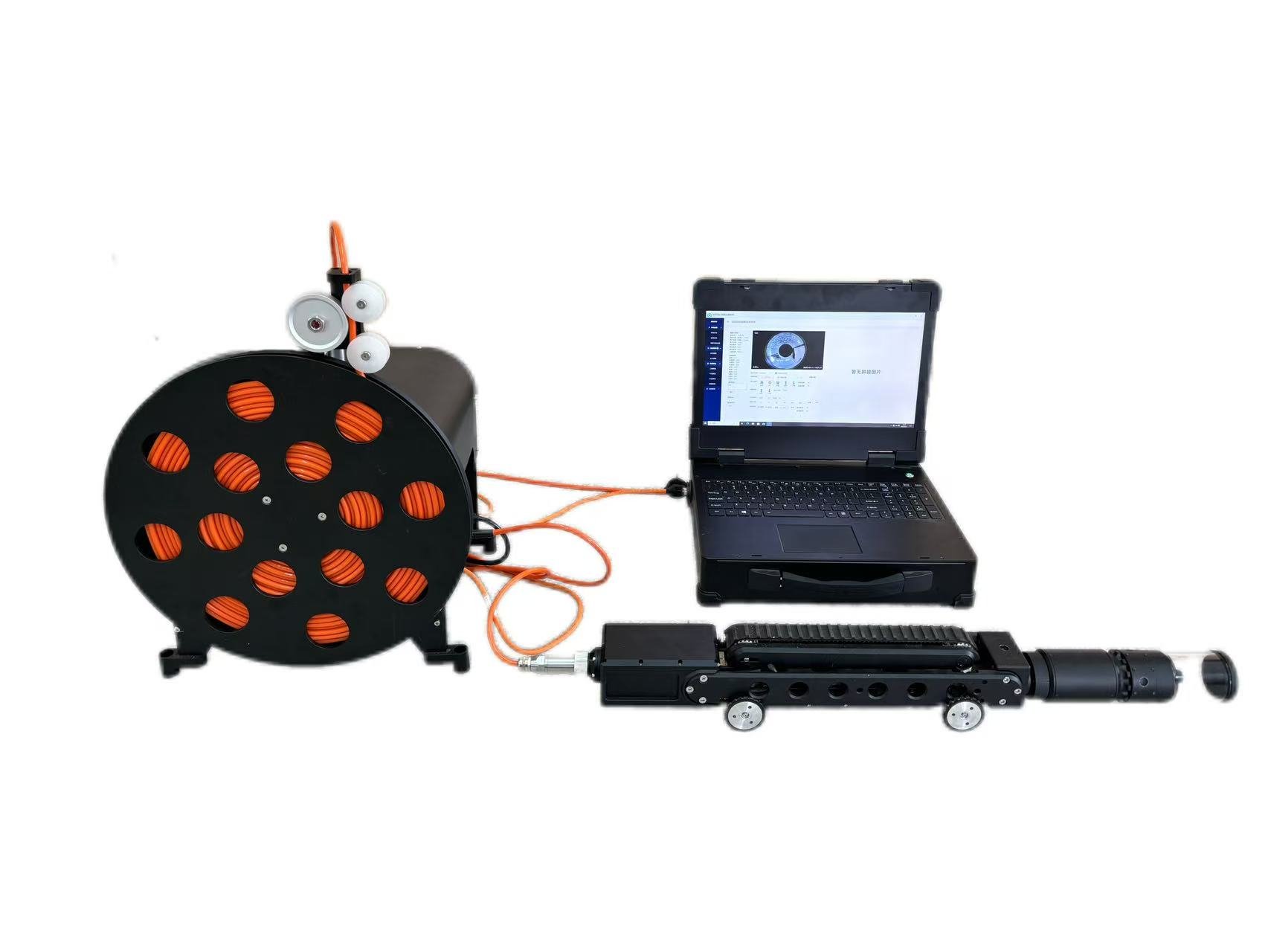 深孔自动爬行探孔